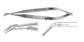 ВАННЕС МІКРО-НОЖИЦІ ЗАГН. 120MM